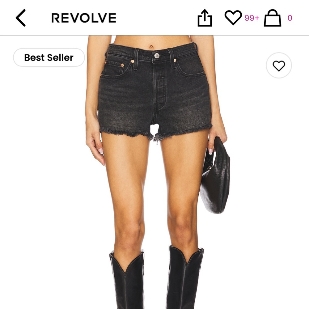 Levi 501 original short in step on it - Picture 3 of 3